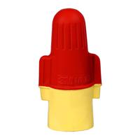 7100136954 3M, 3M™ Wire Connectors Insulated, Red, Yellow Bullet Connector, 22AWG to 8AWG, 3.7mm Bullet diameter Female