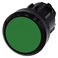 3su1000-0aa40-0aa0 Siemens SIRIUS ACT Series Green Latching Push Button, 22mm Cutout, IP66, IP67, IP69K