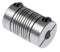 707162020 Huco Beam Coupling, 16mm Outside Diameter, 5mm Bore, 25.4mm Length Coupler