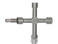 439-3025 RS PRO Zinc Alloy 5-way Control Cabinet Key