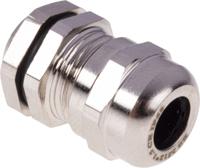 831-9012 RS PRO Metallic Nickel Plated Brass Cable Gland, M12 Thread, 3mm min., 6.5mm max., IP68