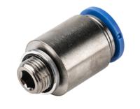 qs-g18-10-i Festo QS Series Straight Threaded Adaptor, G 1/8 Male to Push In 10 mm, Threaded-to-Tube Connection Style, 132999