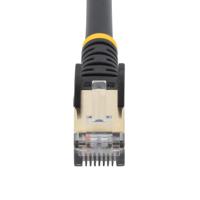 6aspat3mbk StarTech.comCAT6a - 10Gbit/s, 3m Cat6a, Black RJ45 to Male RJ45 Male, STP Shielded, Terminated PVC Sheath