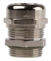 53112533 Lapp SKINTOP Series Nickel Plated Brass Cable Gland, M25 Thread, 9mm min., 17mm max., IP68