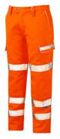 pr336r-42 PULSAR PR336 Orange Hi Vis Trouser Water Repellent 42 in 42 Leg Length 31in