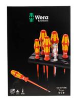05006480001 Wera Phillips; Pozidriv; Slotted Insulated Screwdriver Set, 7-Piece