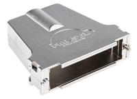 fmk5gl-k201-1731110218 FCT from Molex FMK Series Die Cast Zinc D Sub Backshell, 50 Way, Strain Relief