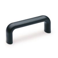 37332 Elesa Matt Black Polypropylene Handle 56 mm Height, 27mm Width, 166mm Length