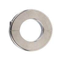 msp-30-ss Ruland Shaft Collar, Two Piece, Clamp Screw, Bore 30mm, OD 54mm, W 15mm, Stainless Steel