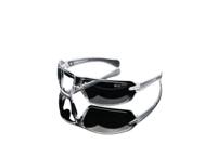 553zb060000 Univet 553Z BCB Anti-Mist UV Safety Glasses, Clear Polycarbonate Lens