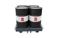 189-0054 RS PRO Polyethylene Drum Pallet for Oil