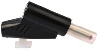 r-941-460-600 Radiall Black Male Banana Plug, 4 mm Connector, 30A, 750V ac, Nickel, Tin Plating