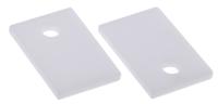 sl-015-al-15 Silfox Thermal Interface Pad, 1.5mm Thick, 20W/m·K, Ceramic Aluminium Oxide, 18 x 12mm