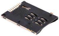 47553-1001 Molex, 47553 6 Way Memory Card Connector With Solder Termination