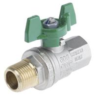 141-7728 RS PRO Brass Full Bore, 2 Way, Ball Valve, Threaded, BSPP 1/2in