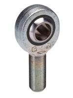 sakb-20-f SKF SAKB M20 x 1.5 Male Steel Rod End, 20mm Bore, 51mm Long, Metric Thread Standard, Male Connection Gender