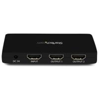 st122hd4k StarTech.com 2 Port 1 Input 2 Output HDMI Splitter  - up to 4K