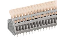 233-203 WAGO PCB Terminal Block, 3-Contact, 2.5mm Pitch, Through Hole Mount, 1-Row, Solder Termination