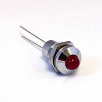 19040003 CML Innovative Technologies 1904X00X Series Red Panel Mount Indicator, 2V, 8mm Mounting Hole Size, IP40