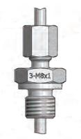 r9-1831 Reckmann M8 Thermocouple Compression Fitting for Use with Mineral Insulated Thermocouple, 1mm Probe
