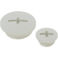 52006100 Lapp Blanking Plug, M12, Fibreglass Nylon, 14mm Diameter, Threaded