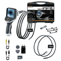 092943b Laserliner 092.943B 9mm probe Inspection Camera Kit, 1500 mm, 5000 mm Probe Length, 640 x 480pixels Resolution, LED