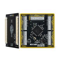 mikroe-4567 Brand-Rex MCU CARD For PIC32 PIC32MX675F256L Microcontroller Development Board MIKROE-4567