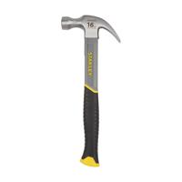 stht0-51309 Stanley Carbon Steel Claw Hammer with Fibreglass Handle, 450g