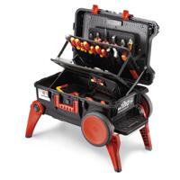 44128 Wiha 106 Piece Electrician Tool Kit with Case, Yes