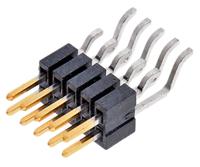 ftsh-105-01-f-dh Samtec FTSH Series Right Angle Surface Pin Header, 10 Contact(s), 1.27 mm Pitch, 2 Row, Unshrouded