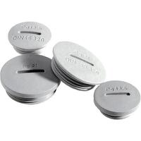 52005990 Lapp Blanking Plug, PG21, PS, 33mm Diameter, Threaded