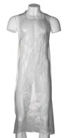 a0162 RS PRO White Polythene Lightweight Disposable Apron, 200Each Per Box