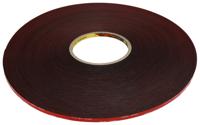 7100211824 3M 5925F, VHB Black Foam Tape, 6.0mm x 66.0m, 0.60mm Thick