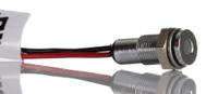 171-3776 RS PRO Green, Red Panel Mount Indicator, 1.8 → 3.3V dc, 6mm Mounting Hole Size, Lead Wires Termination, IP67