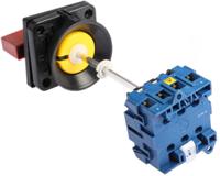 kg20bt204gba006ve Kraus & Naimer 4P Pole Panel Mount Isolator Switch - 25A Maximum Current, 7.5kW Power Rating, IP65