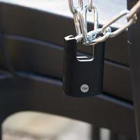 y121b501321 Yale Padlock Brass Padlock, 9.5mm Shackle, 57mm Body