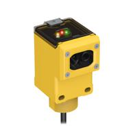 q45vr2lp Banner Retroreflective Photoelectric Sensor, Rectangular Sensor, 6 m Detection Range
