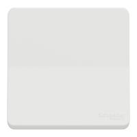 mur39723 Schneider Electric White Rocker Light Switch, 2 Way, 1 Gang, Mureva Styl