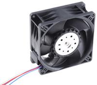 3214j2h4p ebm-papst 3200 J - S-Force Series Axial Fan, 24 V dc, DC Operation, 280m³/h, 50W, 92 x 92 x 38mm