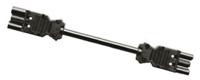 9223230002 Wieland GST18i Series Cable Assembly, 3-Pole, Male to Female, 16A, IP40