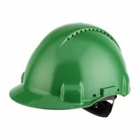 g30ngp 3M Peltor Uvicator G3000 Green Safety Helmet, AdjustableVentilated