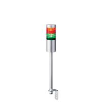 lr6-202ljnu-rg Patlite LR6 Series Coloured Signal Tower, 2 Lights, 24 V dc, Pole Mount