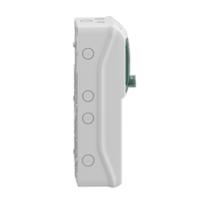 13164m Schneider Electric Polymer White Rectangular Adaptable Enclosure Box, 138mm x 460mm x 160mm