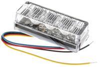 907-5959 RS PRO Red Flashing Light Module, 12 V dc, 24 V dc, Surface Mount, Wall Mount, LED Bulb, IP67