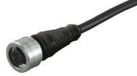 1200798014 Brad from Molex Female 4 way M12 to 4 way Free End Sensor Actuator Cable, 10 m