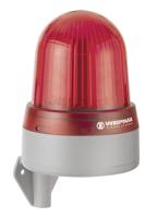 43310070 Werma 433 Series Red Sounder Beacon, 10 → 48 V ac/dc, IP65, Wall Mount, 108dB at 1 Metre