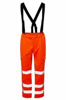 prarc10-m PULSAR Orange Reusable Hi Vis Overalls, M
