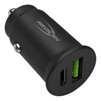 1000-0029-520 Ansmann Car Charger, 12 → 24V dc Input, 5V dc Output USB, 3A