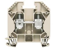 1028900000 Weidmuller  W Series Dark Beige, Single-Level, Screw Termination