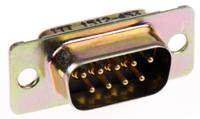 053516-0012 ITT Cannon D*M 9 Way Panel Mount D-sub Connector Plug, 2.84mm Pitch